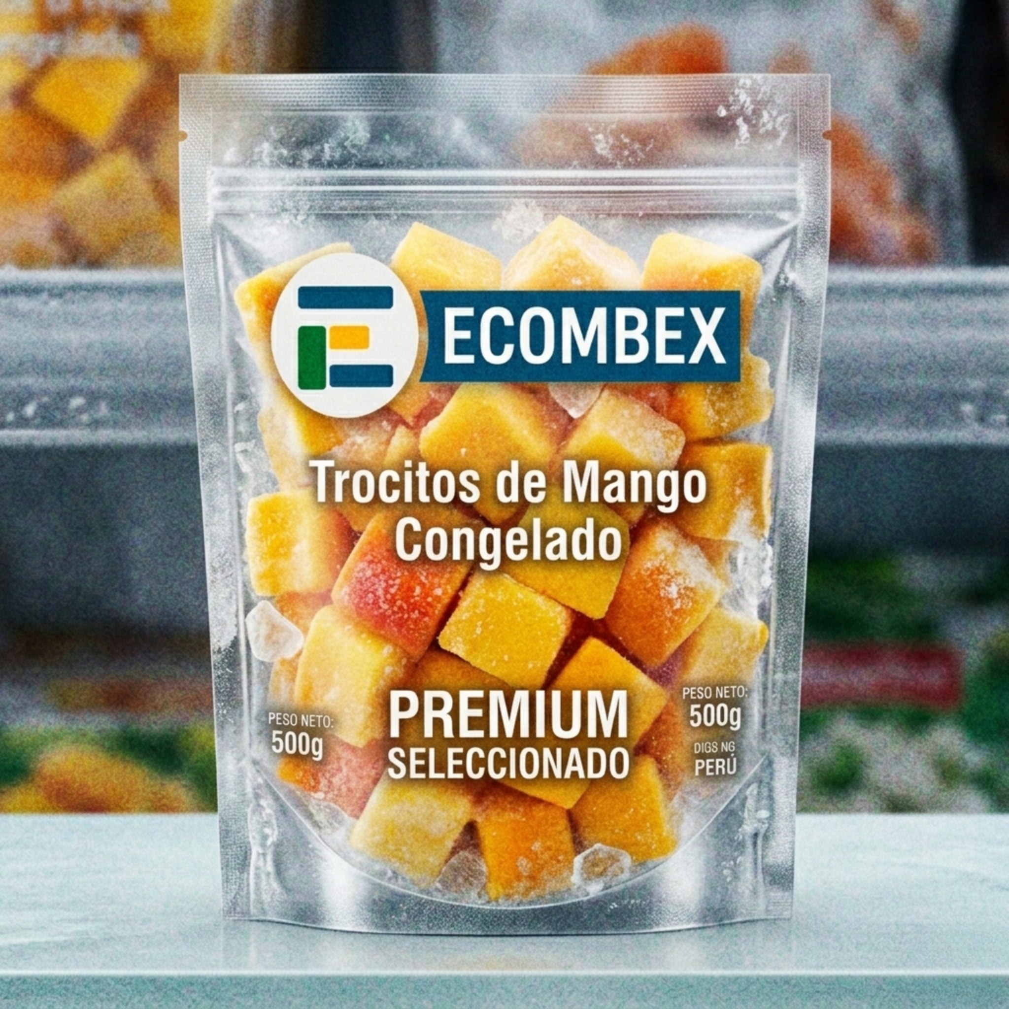 Mango congelado ECOMBEX SAC